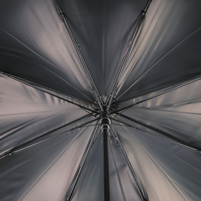 Зонт - трость полуавтоматический «Вишня», эпонж, 8 спиц, R = 51 см, цвет МИКС
