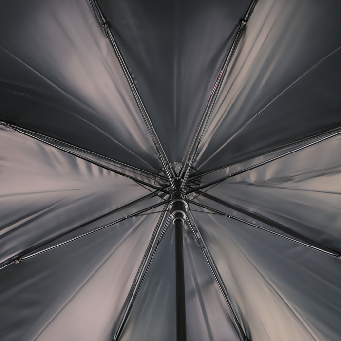 Зонт - трость полуавтоматический «Вишня», эпонж, 8 спиц, R = 51 см, цвет МИКС - фото 1908068955