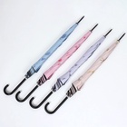 Зонт - трость полуавтоматический «Цветочки», эпонж, 8 спиц, R=51/60 см, d=102 см, МИКС - Фото 4