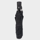 Зонт полуавтоматический «Тучи», эпонж, 3 сложения, 8 спиц, R = 50 см, цвет чёрный - фото 9184639