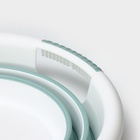 Таз складной «Флекс», 17.5 л, 33.5×49×6.5 см, цвет морская волна - Фото 5