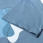 Футболка женская, цвет голубой, размер 48 - фото 23872400