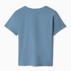 Футболка женская, цвет голубой, размер 52 - фото 23872407