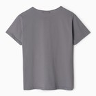 Футболка женская, цвет серый, размер 50 - фото 23872419