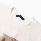 Футболка женская, цвет молочный, размер 48 - фото 23858697