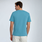 Футболка мужская, цвет голубой, размер 54 - фото 23770236