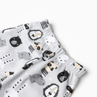 Штанишки детские, цвет серый/зверята, рост 80 см - Фото 2