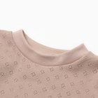 Лонгслив с длинным рукавом, цвет бежевый, рост 80 - фото 23843881