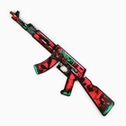 Деревянное оружие, детское сувенирное «Яркий», автомат, пистолет, керамбит, набор 3 шт. - Фото 4