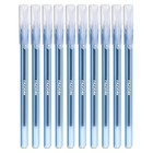 Набор ручек шариковых 10 штук "TRIANGLE" узел 0.7мм, чернила синие премиум, микс - фото 24345850