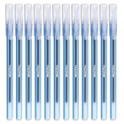 Набор ручек шариковых 12 штук «TRIANGLE» узел 0.7 мм, чернила синие премиум, микс - фото 23742374