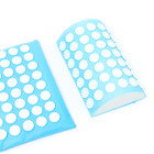 Аппликатор Кузнецова комплект на мягкой подложке, 144 колючки, спантекс, бордовый, 260х560 мм + валик 140*230 - фото 23762264