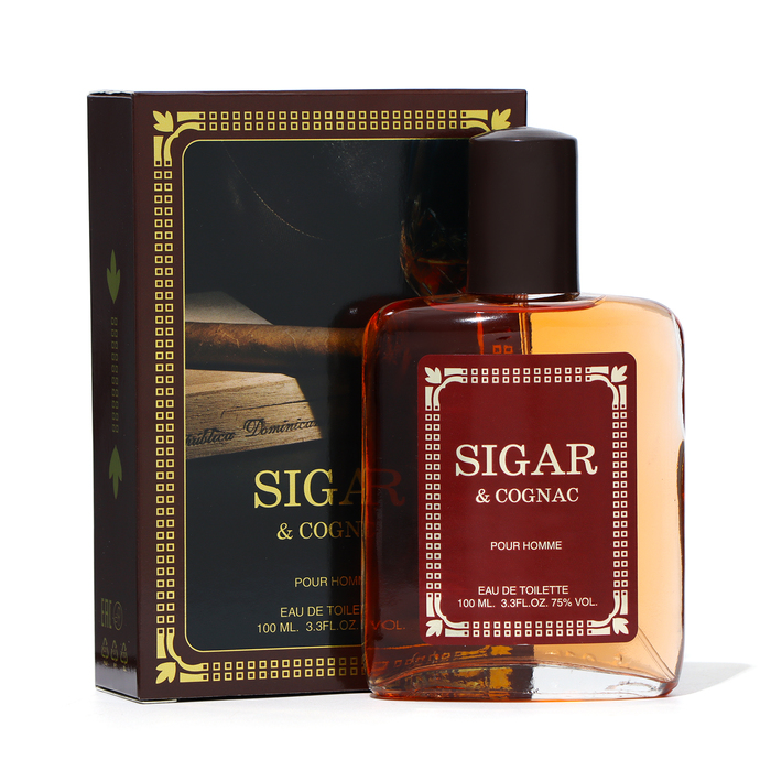 Туалетная вода SIGAR&COGNAC, 100 мл - Фото 1