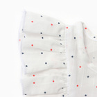 Блузка для девочки MINAKU, цвет белый, рост 98 см - Фото 8