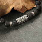 Браслет славянский «Руна Сила», цвет чёрный - Фото 2