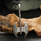 Амулет защитный "Топор Зевса", 32х70мм, металлический - фото 23782171