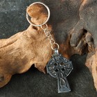 Амулет защитный "Кельтский крест", 26х44мм, металлический - фото 23793116