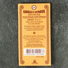 Амулет защитный "Магические любовные анаграммы" № 28, 20х30мм, металлический - фото 23803524