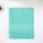 Полотенце махровое 50х90см, светло-зеленый, 440г/м, хл100% - фото 23742479