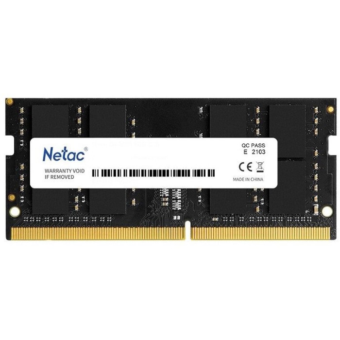 Модуль памяти DDR4 16Gb 3200MHz NTBSD4N32SP-16 Basic RTL PC4-25600 CL22 SO-DIMM 260-pin 1.2В single - Фото 1