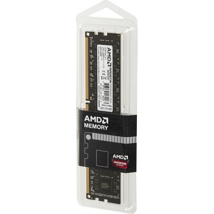 Память DDR3 8GB 1600MHz AMD R538G1601U2S-U RTL PC3-12800 CL11 DIMM 240-pin 1.5В Ret - фото 51576481