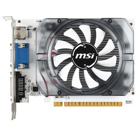 Видеокарта MSI PCI-E N730-2GD3V3 NVIDIA GeForce GT 730 2Gb 64bit GDDR3 902/1600 DVIx1 HDMIx   103395