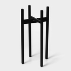 Подставка для цветов «Лофт», h=55 см, d=25 см, металл - фото 23777274