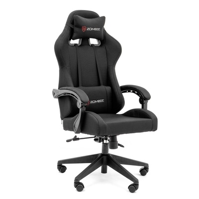 Кресло игровое Zombie Predator Neo Black, черное