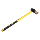 Колун-кувалда кованый ТУНДРА ПРОФИ, обратный всад, трёхкомпонентная рукоятка с защитой, 2.7 кг - Фото 10