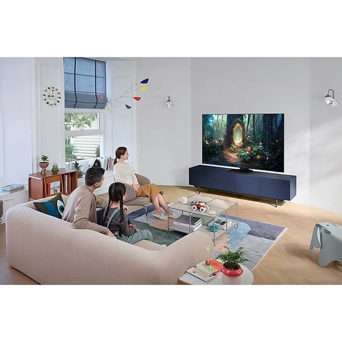 Телевизор QLED Samsung 85" QE85QN85CAUXRU Q яркое серебро 4K Ultra HD 120Hz DVB-T2 DVB-C DV   102954 - фото 51534388