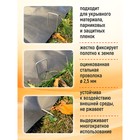 GARDEN SHOW Полускоба для крепления садовых мембран и геотекстиля, 200 шт/уп, 15х3х2,5см, металл   1 - Фото 3