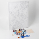 Картина по номерам с подрамником и поталью «Магические бабочки», 30×40 см - Фото 3