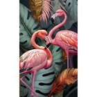 Картина по номерам панно «Фламинго в тропиках», 30 х 50 см - Фото 2
