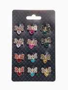 Брошь «Сердце» с бантиком, МИКС в золоте - Фото 5