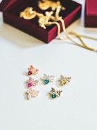 Брошь «Сердце» с бантиком, МИКС в золоте - Фото 6