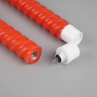 Набор светодиодных свечей, 2 шт., красные, 2×25×2 см, пластик, воск, от батареек АААх2, свечение тёплое белое  (артикул 9907630)  большой выбор товаров оптом и в розницу по низким ценам с доставкой