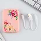 Зарядное устройство «Цветы», 5000мА - Фото 4