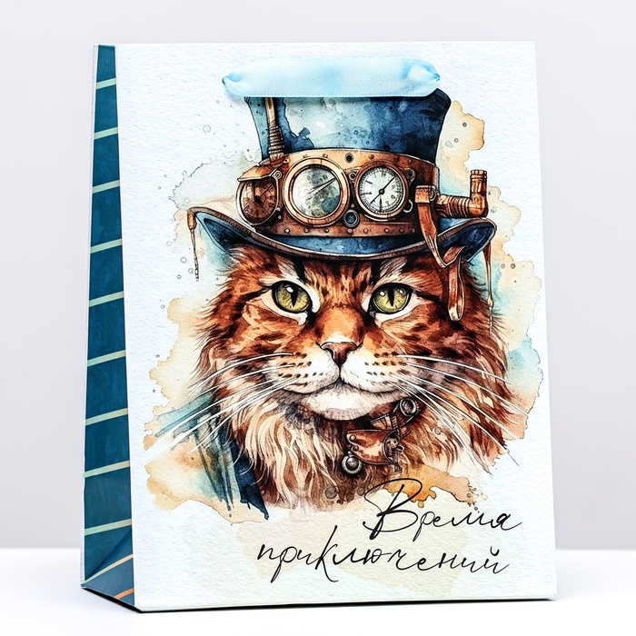 Пакет ламинированный вертикальный «Время приключений», 18×23×10 см - Фото 1