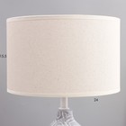 Настольная лампа "Изольда" Е27 40Вт серый 25х25х38,5 см RISALUX - Фото 3