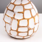 Настольная лампа «Камилла» Е27 40 Вт бело-шоколадный 27.5×27.5×42.5 см RISALUX - Фото 4