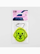 Светоотражающий элемент «Морда», двусторонний, 5.9×6 см, жёлтый - Фото 4