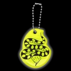 Светоотражающий элемент «Ползущая змея», двусторонний, 4,3 × 6 см, цвет МИКС - Фото 4