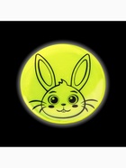 Светоотражающий значок «Зайка», d=5.8 см, МИКС - Фото 2