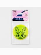 Светоотражающий значок «Зайка», d=5.8 см, МИКС - Фото 5