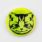 Светоотражающий значок «Мордочка котёнка», d = 5,8 см, цвет МИКС - Фото 4
