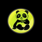 Светоотражающий значок «Панда», d = 5,8 см, цвет МИКС - Фото 6