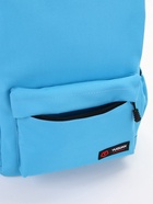 Рюкзак школьный на молнии, с карманами, голубой - фото 53060298