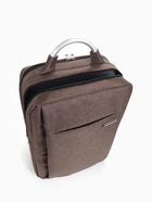 Рюкзак городской, с отделом для ноутбука, с USB разъёмом, 30×13×41 см, коричневый - Фото 7