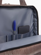 Рюкзак городской на молнии, 2 кармана, с USB, цвет коричневый 10205353 - фото 5400625