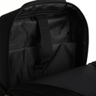 Рюкзак молодёжный, 2 отдела на молнии, 4 кармана, с USB, цвет чёрный - Фото 6